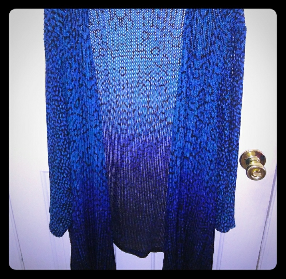 Ombre Herringbone Cascade